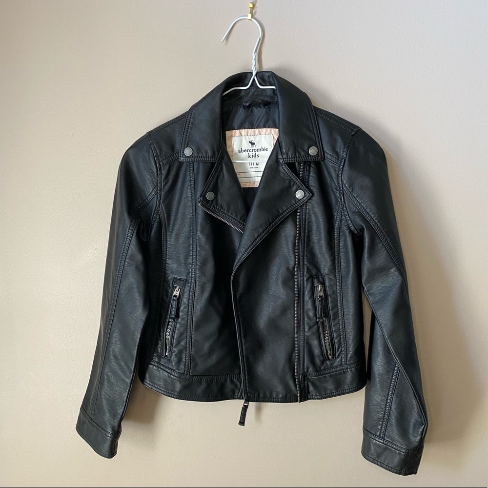 Abercrombie Kids Faux Leather Jacket